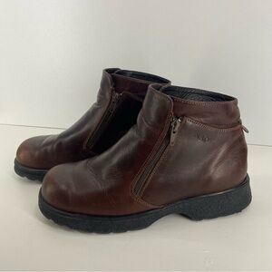 Naot Remonte Brown Leather Ankle Boots Women’s Size 39 or US8 EEUC